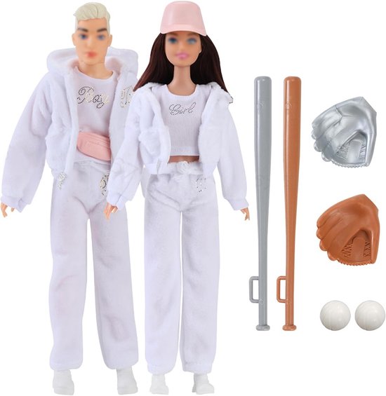 16 Delige Set Kledingaccessoires voor Modepoppen (11,5 Inch)