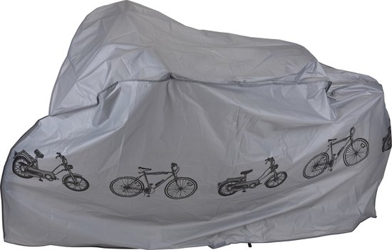3x Fiets/scooter/brommer beschermhoezen 180 x 100 cm - Outdoor/Vakantie - Fietsbenodigdheden - Fietsaccessoires - Beschermhoezen/afdekhoezen van SportX