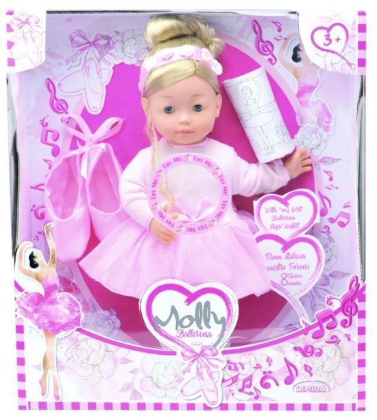 40CM POP MOLLY BALLERINA + PIANO SONGS van Crazon