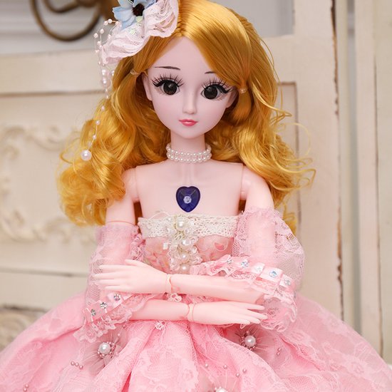 60 cm/Grote Collector's Edition Prinses ModePop/Meisje Simulatie Set Belita van Belita