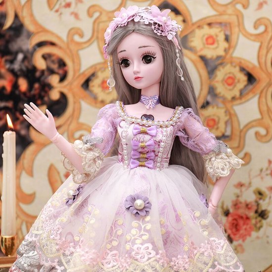 60 cm/Grote Collector's Edition Prinses ModePop/Meisje Simulatie Set Pandora van Pandora