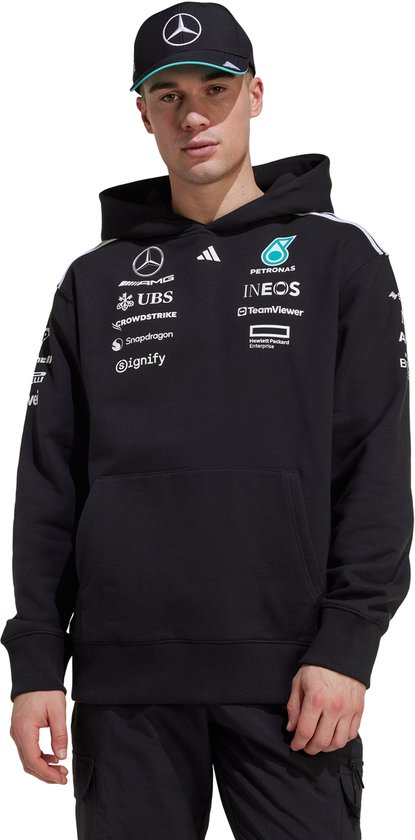 adidas Performance Mercedes - AMG Petronas Formula One Team Hoodie - Heren - Zwart van Merkloos
