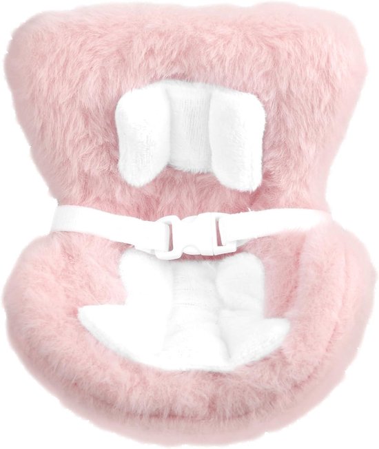 Allecto Plus - Roze Autostoel voor Poppen met Zachte Kussens en Veiligheidsgordels - Leuke Accessoires voor Displaypoppen - Gezellige Decoratie van Allecto Plus