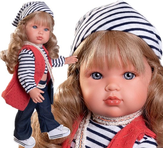 Antonio Juan full body pop Bella met blond haar 45 cm van Antonio