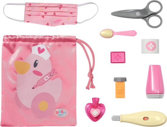 BABY born Eerste Hulp Set - Poppenverzorging van BABY born
