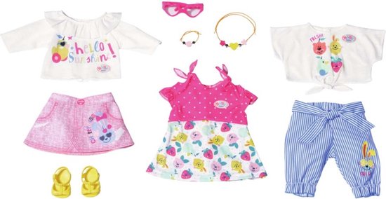 BABY born Holiday Fashion Set Spring 43cm van Merkloos
