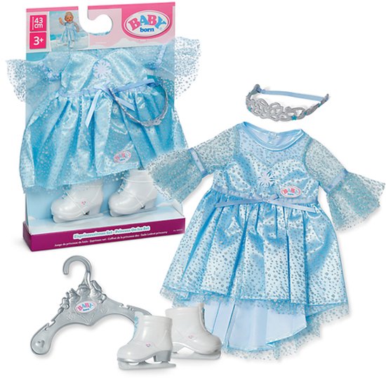 BABY born Prinses op het ijs (43 cm) van Merkloos