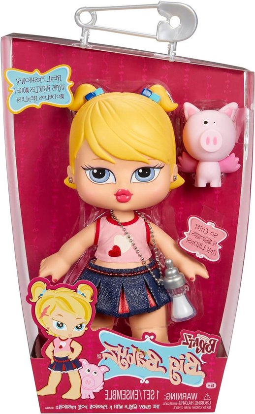 Baby Pop Cloe - Grote pop Verzamelaar pop - Mode spelen - Originele verpakking - 34 cm - Roze