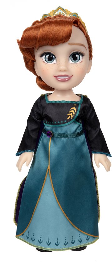 Babypop Jakks Pacific Queen Anna Frozen II van Merkloos