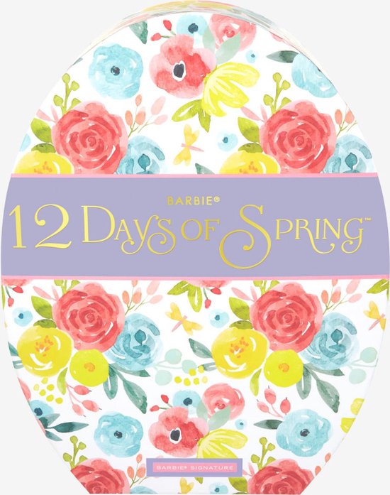 Barbie 12 Days of Spring-pop en accessoires van Merkloos