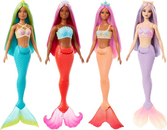 Barbie A Touch of Magic Zeemeerminpop - Fantasie Zeemeermin - Willekeurige Uitvoering