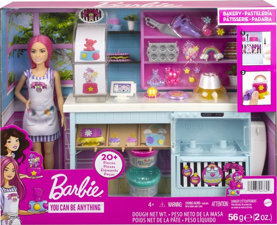 Barbie Bakkerij - Speelfigurenset van Barbie