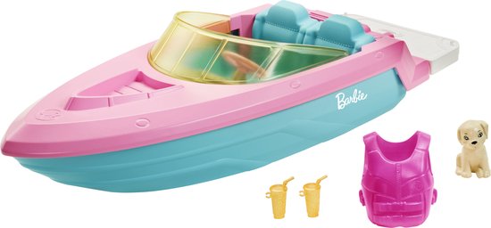 Barbie-boot Met puppy en Accessoires van Barbie