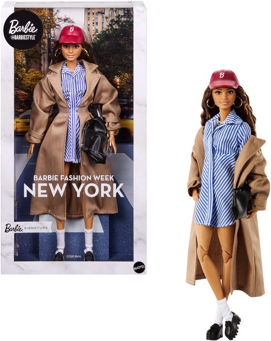 Barbie Bstyle Fashion Week Ny Pop Blauw Kinderen
