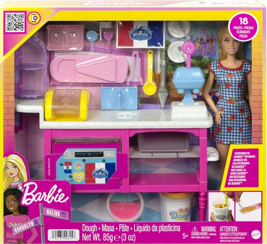 Barbie - Buddys Café Speelset - Barbiepop van Merkloos