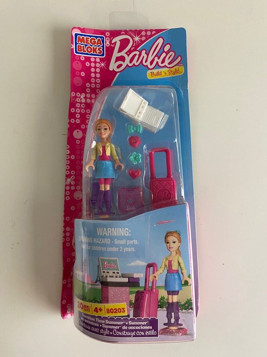 BARBIE BUILD' N STYLE VACATION TIME