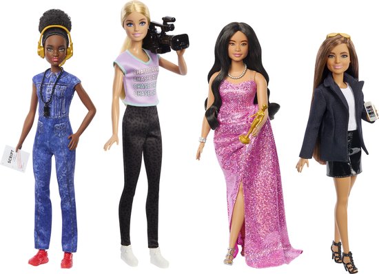 Barbie Carrièreset van het Jaar - Filmcarieres - Barbiepop van Merkloos