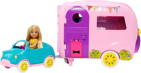 Barbie Chelsea - Camper van Merkloos