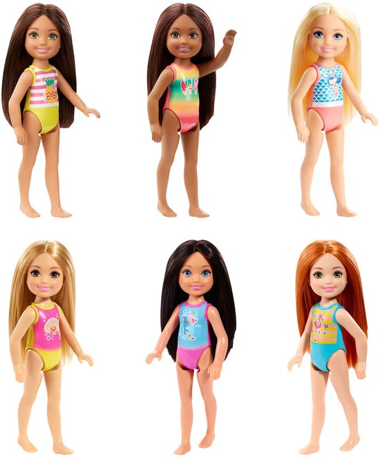Barbie Chelsea Strand van Merkloos