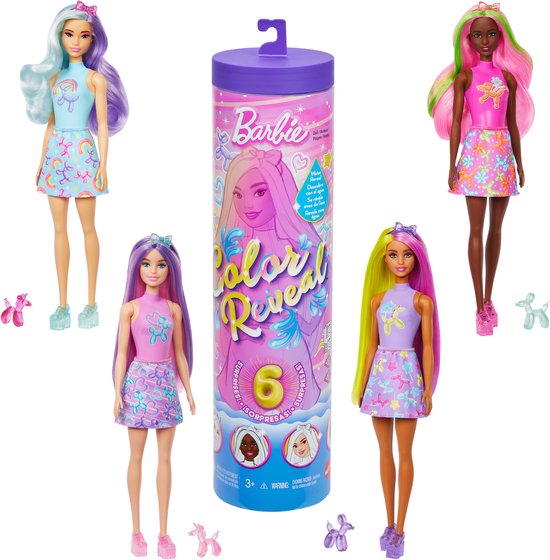 Barbie Color Reveal Doll Assortment van Merkloos