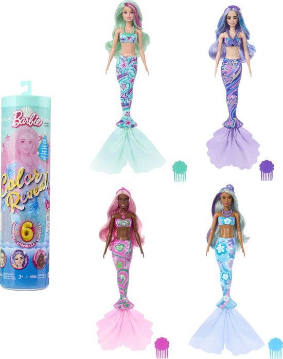 Barbie Color Reveal Pop - Modepop van Barbie