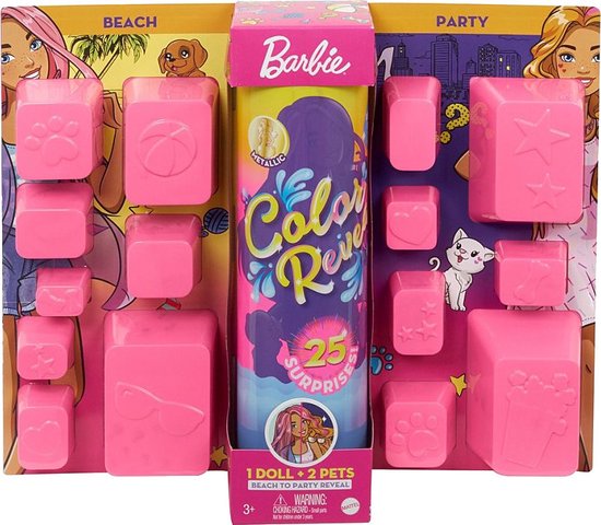 Barbie Color Reveal Ultimate Reveal Beach & Party - Barbiepop van Barbie