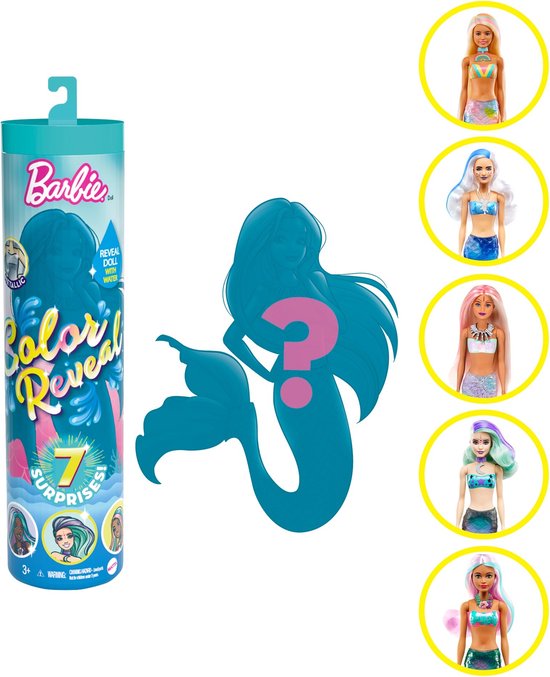 Barbie Colour Reveal Asst - Wave 4 - 'Mermaids' van Barbie