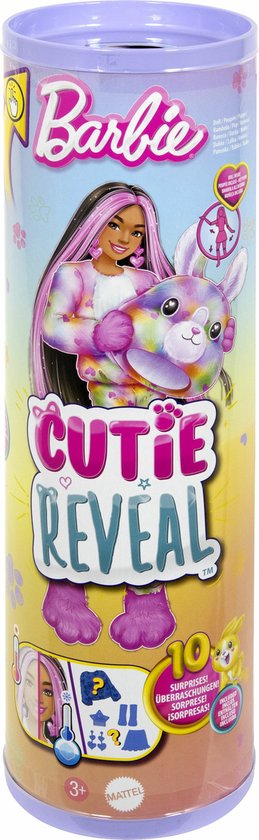 Barbie Cutie Reveal Color Dream - Barbiepop - Konijn
