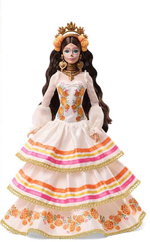 Barbie Dag Van De Doden-pop Beige van Mattel