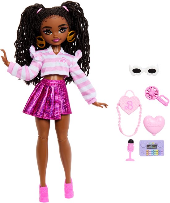 BARBIE DREAM BESTIES BARBIE 'Brooklyn' Pop en Accessoires van Merkloos