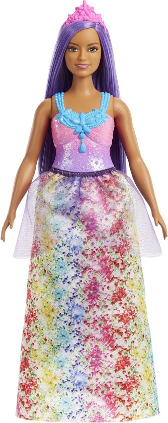 Barbie Dreamtopia - Barbiepop - Prinses met paars haar van Barbie
