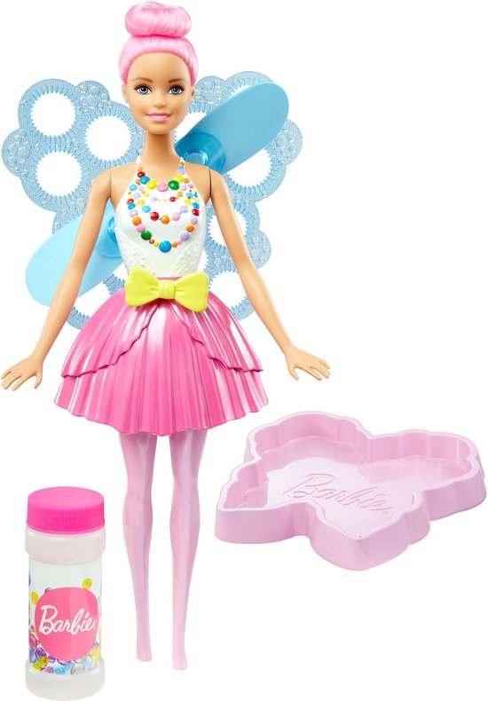 Barbie Dreamtopia Bubbletastic Fairy Doll - causasian van Barbie