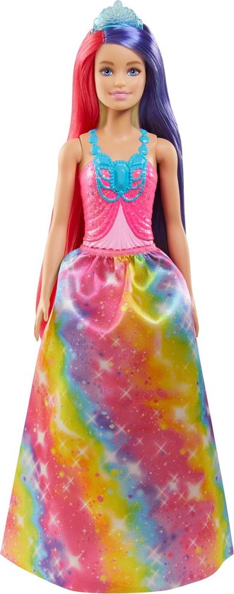 Barbie Dreamtopia Lang haar Prinses van Merkloos