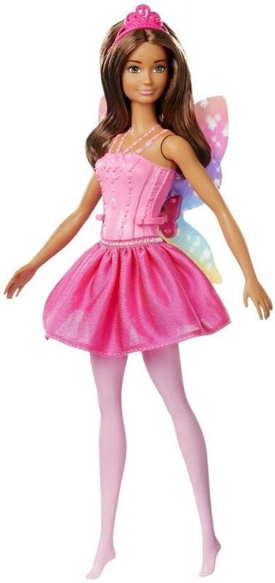 Barbie Dreamtopia Pop Brunette van Merkloos