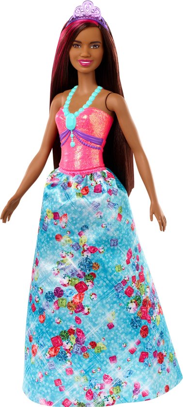 Barbie Dreamtopia Prinses - Zwart haar van Barbie