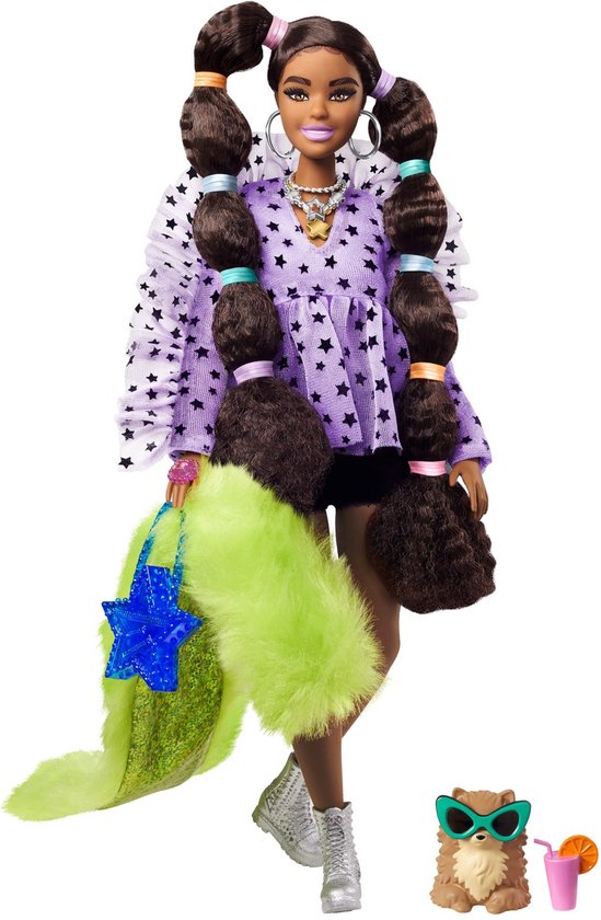 Barbie Extra Doll (paardenstaart met haarelastiekjes) van Merkloos