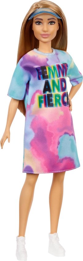 Barbie Fashionista pop Gekleurd jurkje van Merkloos