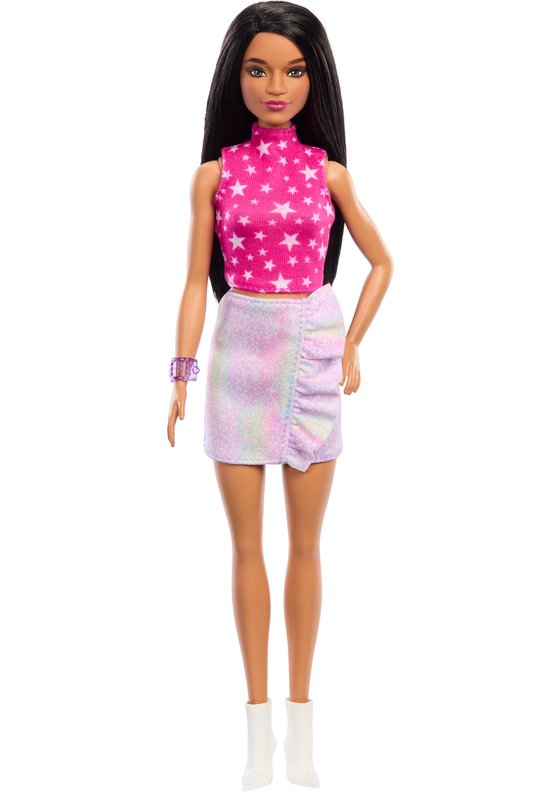 Barbie Fashionista Rock Pink und Metallic - Modepop van Barbie