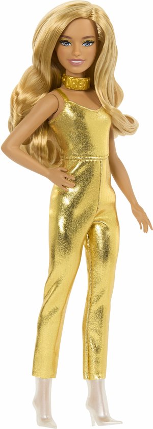 Barbie Fashionistas - Goud pak - Modepop van Barbie
