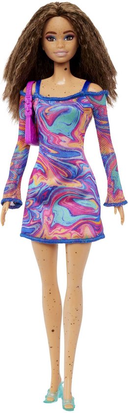 Barbie Fashionistas - Hippie jurk - Barbiepop van Barbie