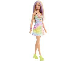 Barbie Fashionistas Pop - Blond - Tie-Dye Jurk - Pop van Merkloos