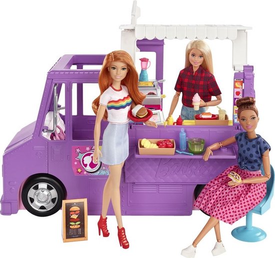 Barbie Fresh 'n Fun Foodtruck van Barbie