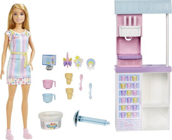 Barbie IJssalon Speelset - Barbiepop van Barbie