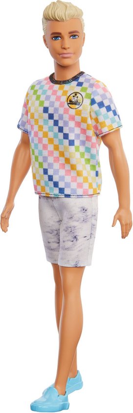 Barbie Ken Fashionista Pop - geruitje broek & shirtje van Barbie