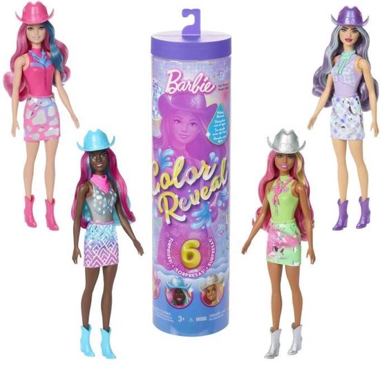 Barbie Kleur Onthullen Landenpop van Mattel