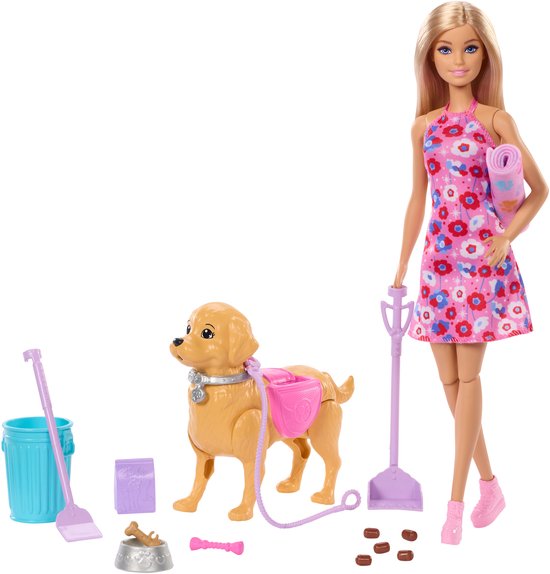 Barbie Loop- en Potje Pup van Barbie