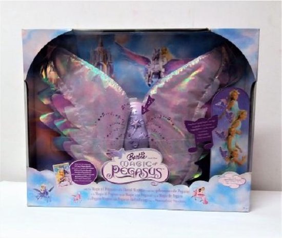Barbie - Magic Pegasus - Vleugels - Verkleedkleren - Carnaval - Draagbare Vleugels van Merkloos