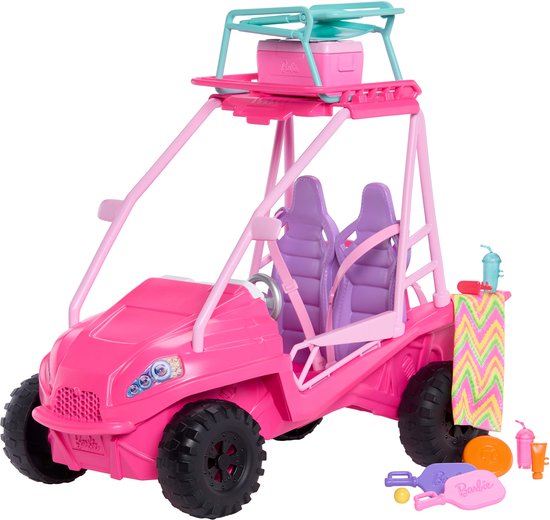 Barbie Mysteries Beach Detectives - Ultieme Strandbuggy van Barbie