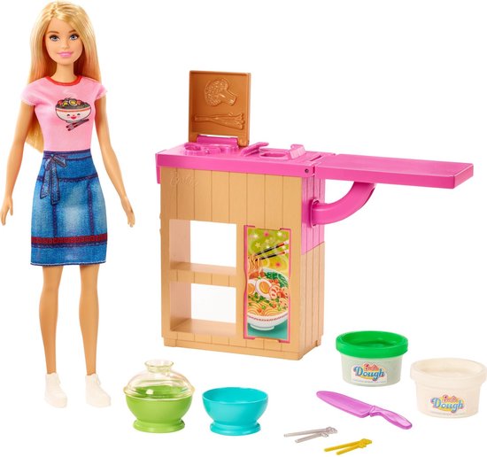 Barbie Noedels Bar Speelset van Barbie