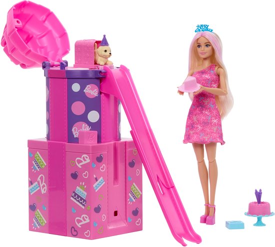 Barbie Party Unboxed Giftset Pop Kinderen